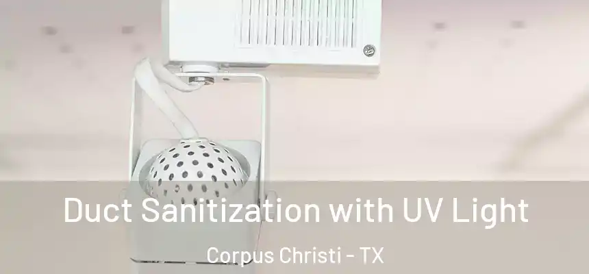 Duct Sanitization with UV Light Corpus Christi - TX